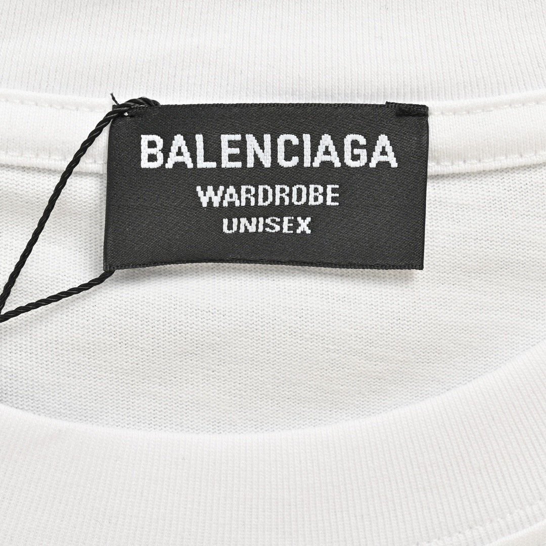 Balenciaga 1917 White T-Shirt - Prime Reps