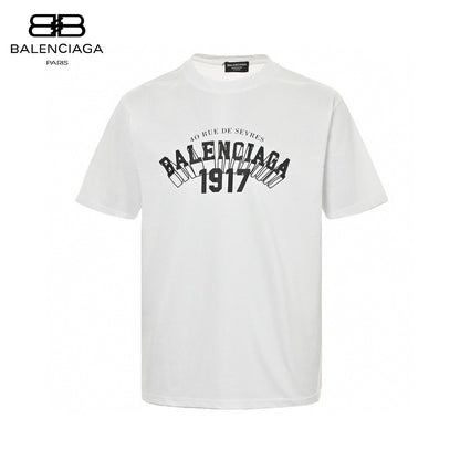 Balenciaga 1917 White T-Shirt - Prime Reps