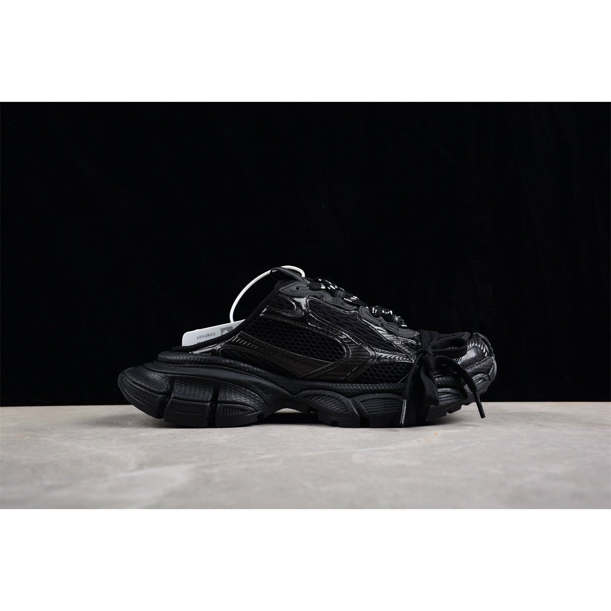 BALENCIAGA 3XL MULE x ALL BLACK - Prime Reps