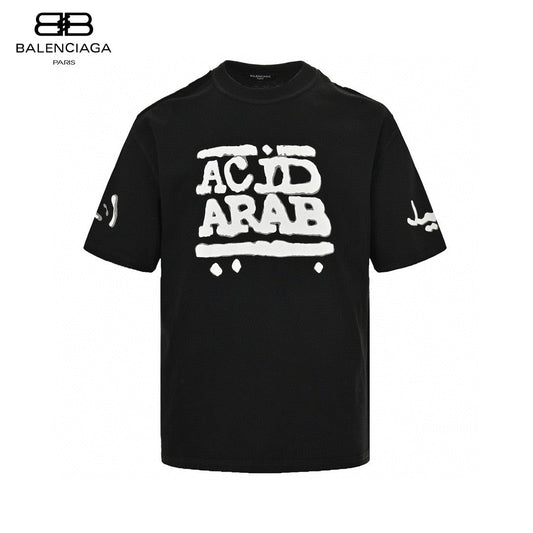 Balenciaga Acid Arab Black T-Shirt - Prime Reps