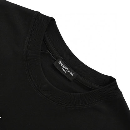 Balenciaga BB Logo T-Shirt (Black) - Prime Reps