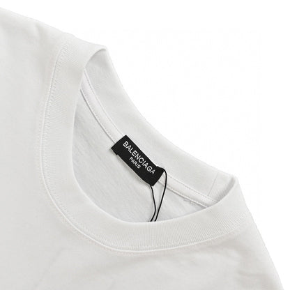 Balenciaga BB Logo T-Shirt (White) - Prime Reps