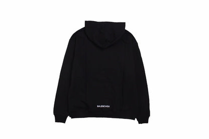 Balenciaga Black Be Yourself Hoodie - Prime Reps