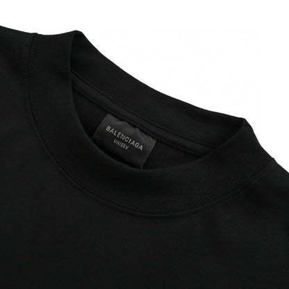 Balenciaga Black T-Shirt with EREWHON Graphic - Prime Reps