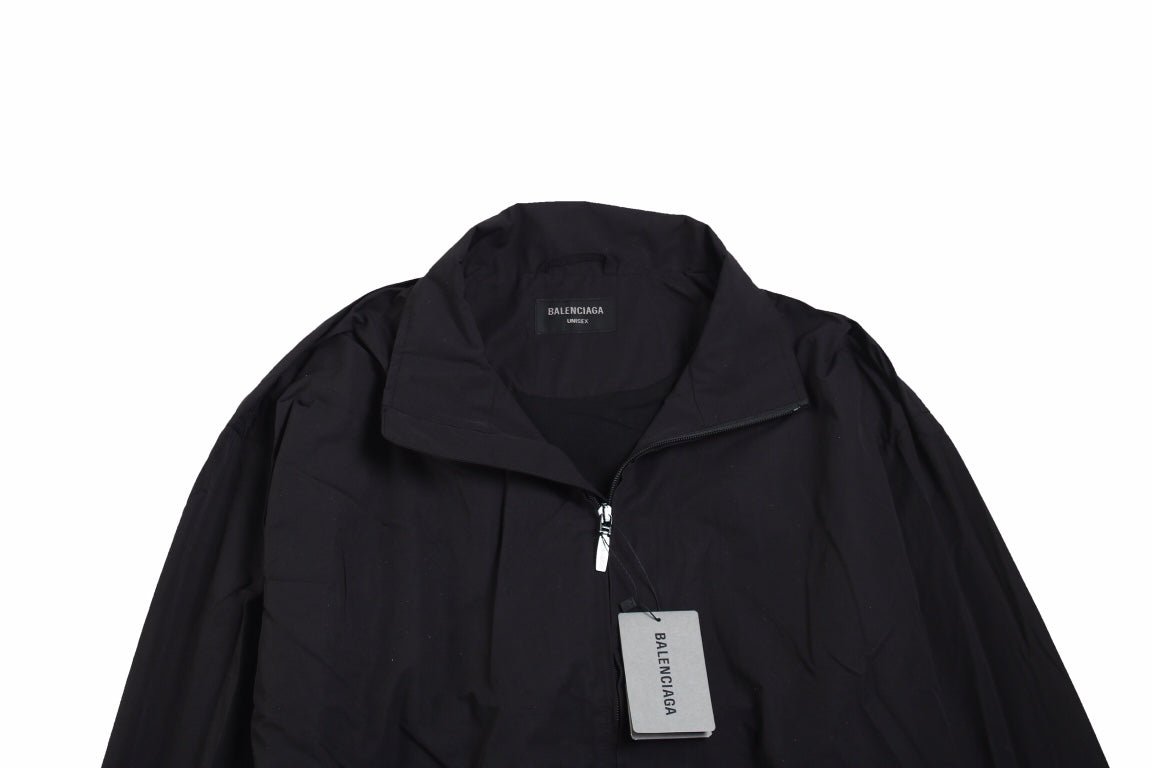 Balenciaga Black Zip - Up Jacket - Prime Reps