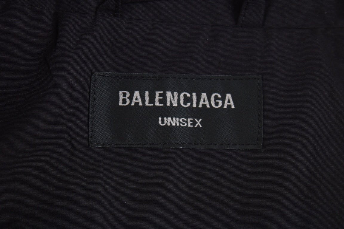 Balenciaga Black Zip - Up Jacket - Prime Reps