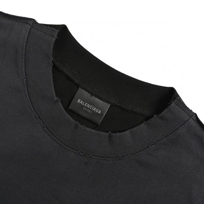 Balenciaga Bold Logo Black T-Shirt - Prime Reps