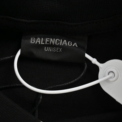 Balenciaga Cracked 'BB' Logo T-Shirt (Black) - Prime Reps