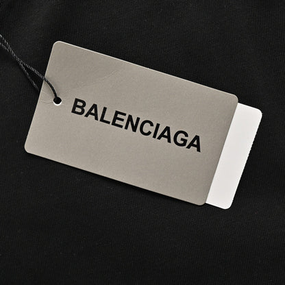 Balenciaga Crystal Logo T-Shirt in Black - Prime Reps