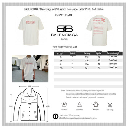 Balenciaga Design Team T-Shirt (White) - Prime Reps