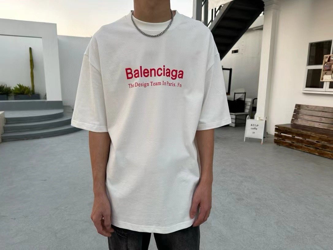 Balenciaga Design Team T-Shirt (White) - Prime Reps