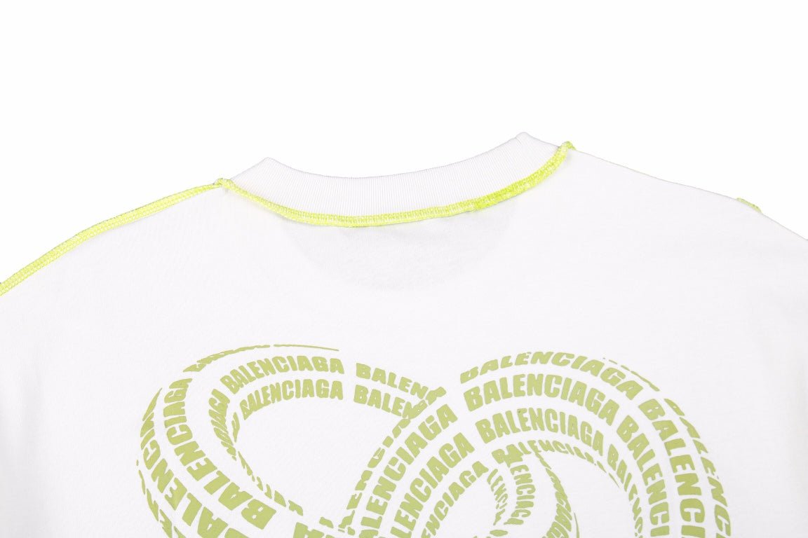 Balenciaga Digital Age Logo T-Shirt - Prime Reps