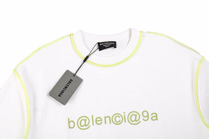 Balenciaga Digital Age Logo T-Shirt - Prime Reps