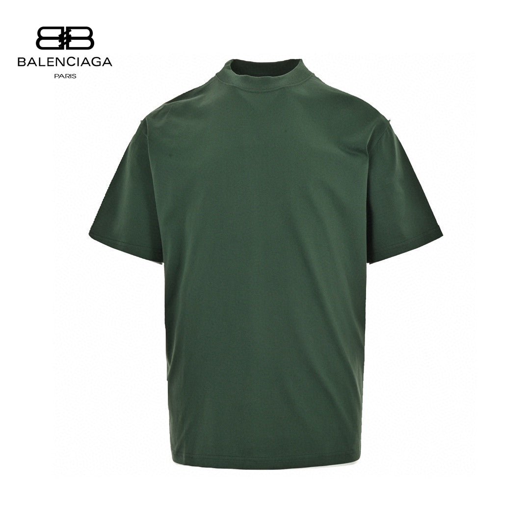 Balenciaga Distorted Logo T-Shirt (Green) - Prime Reps