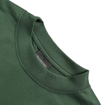 Balenciaga Distorted Logo T-Shirt (Green) - Prime Reps