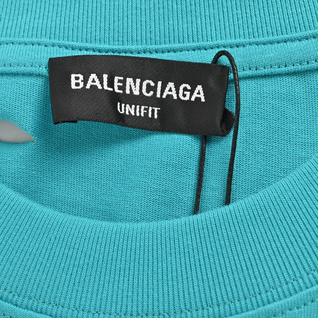 Balenciaga Distressed Logo T-Shirt - Prime Reps