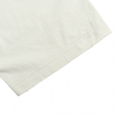 Balenciaga Distressed Logo T-Shirt in White - Prime Reps