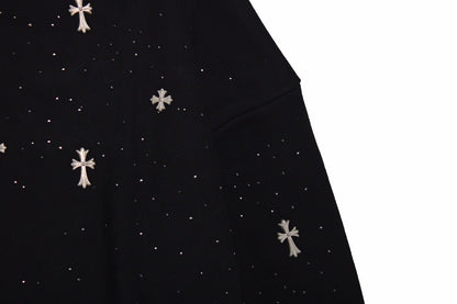 Balenciaga Embellished Sweatshirt - Black - Prime Reps