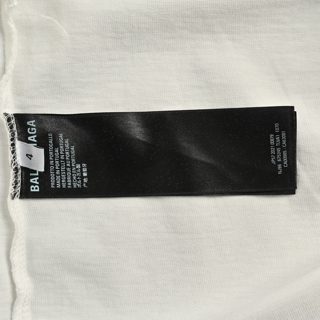 Balenciaga Fringe Hem T-Shirt - Prime Reps