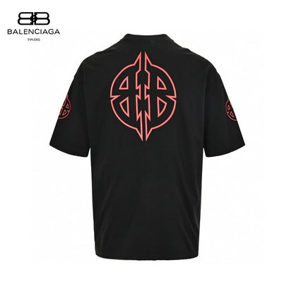 Balenciaga Gothic Logo T-Shirt (Black) - Prime Reps