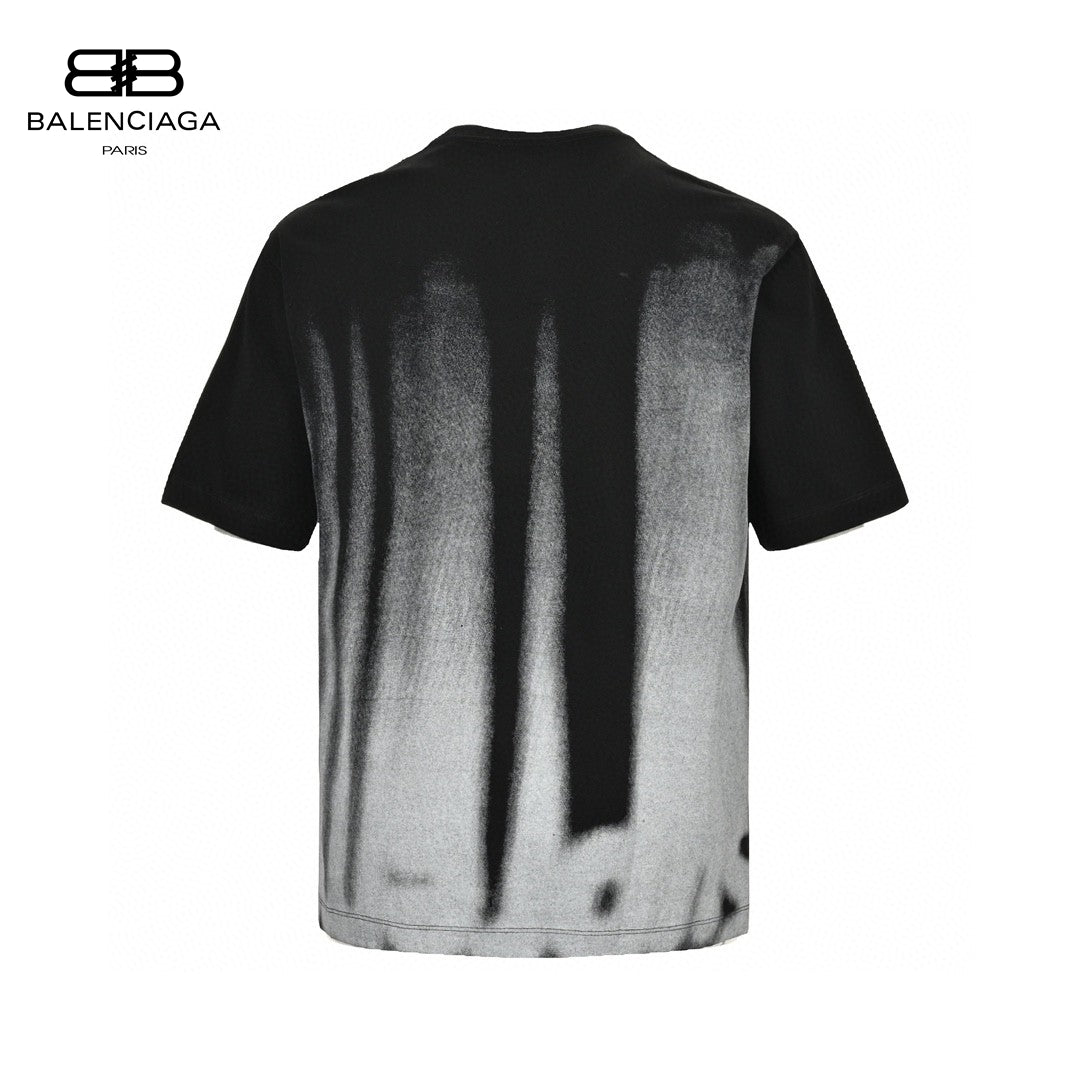 Balenciaga Gradient Stripe Black T-Shirt - Prime Reps