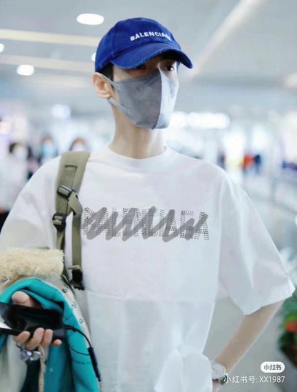 Balenciaga "Graffiti Logo" T-Shirt - Prime Reps