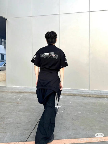 Balenciaga Graphic Black T-Shirt - Prime Reps