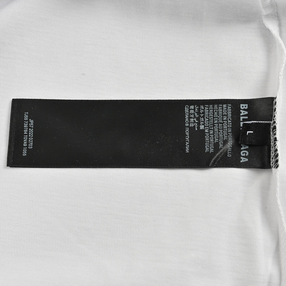 Balenciaga Je t'aime White T-Shirt - Prime Reps