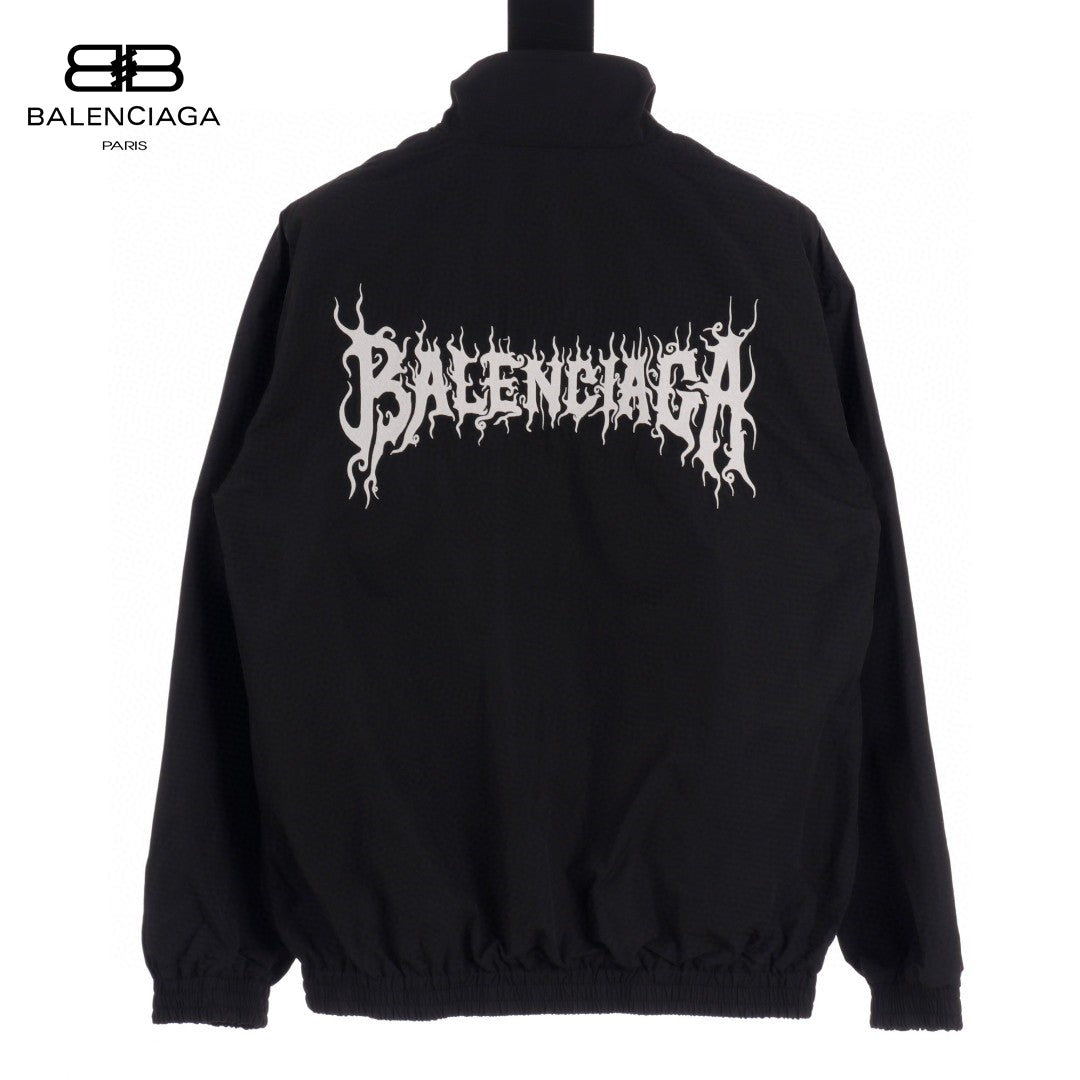 Balenciaga Lightweight Jacket - Black - Prime Reps