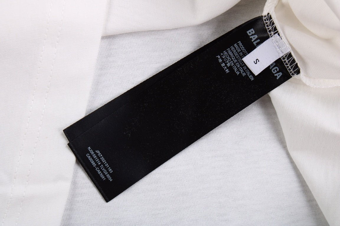 Balenciaga Logo Graphic T-Shirt - Prime Reps