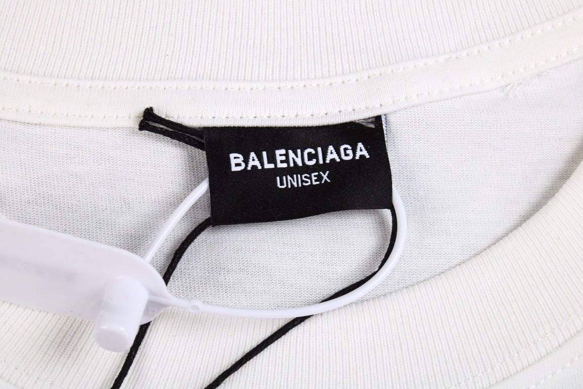 Balenciaga Logo Graphic T-Shirt - Prime Reps