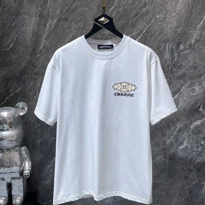 Chrome Hearts Classic Crewneck T-Shirt in White/Black