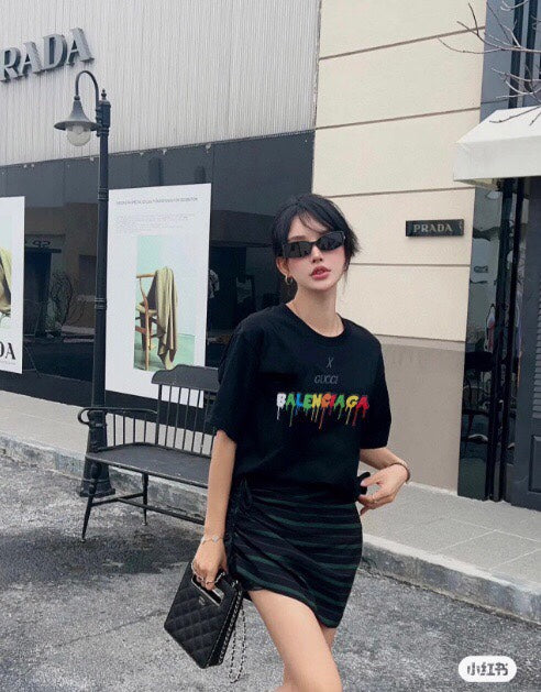 Gucci x Balenciaga Drip Logo T-Shirt