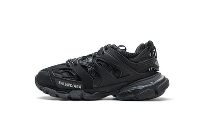 Balenciaga in Black with LED Lights: Illuminated Avant-Garde