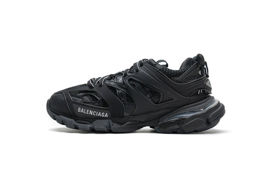 Balenciaga in Black with LED Lights: Illuminated Avant-Garde