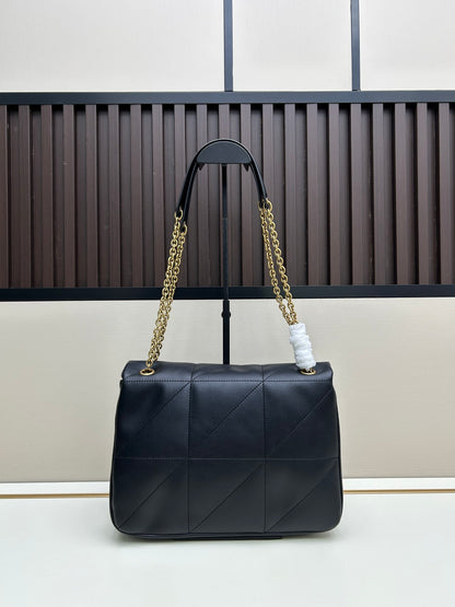Saint Laurent Black Leather Bag – Iconic Parisian Elegance