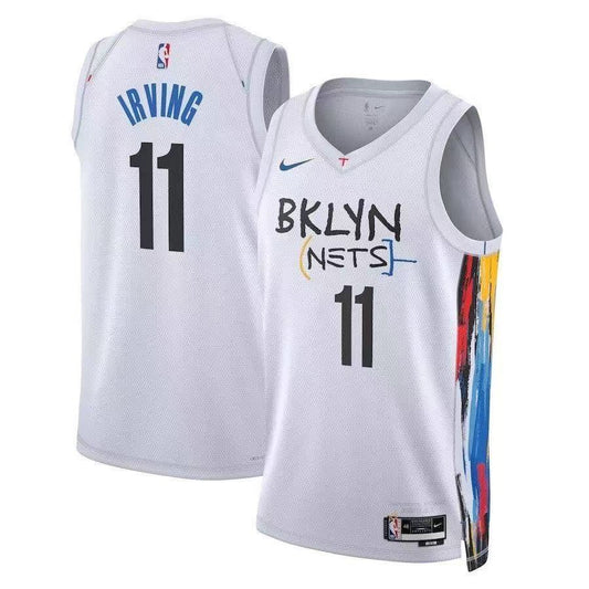 KYRIE IRVING BROOKLYN NETS 2022-23 CITY EDITION JERSEY
