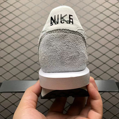 Nike x Sacai LDV Waffle 2.0 in Grey/White: Deconstructed Harmony
