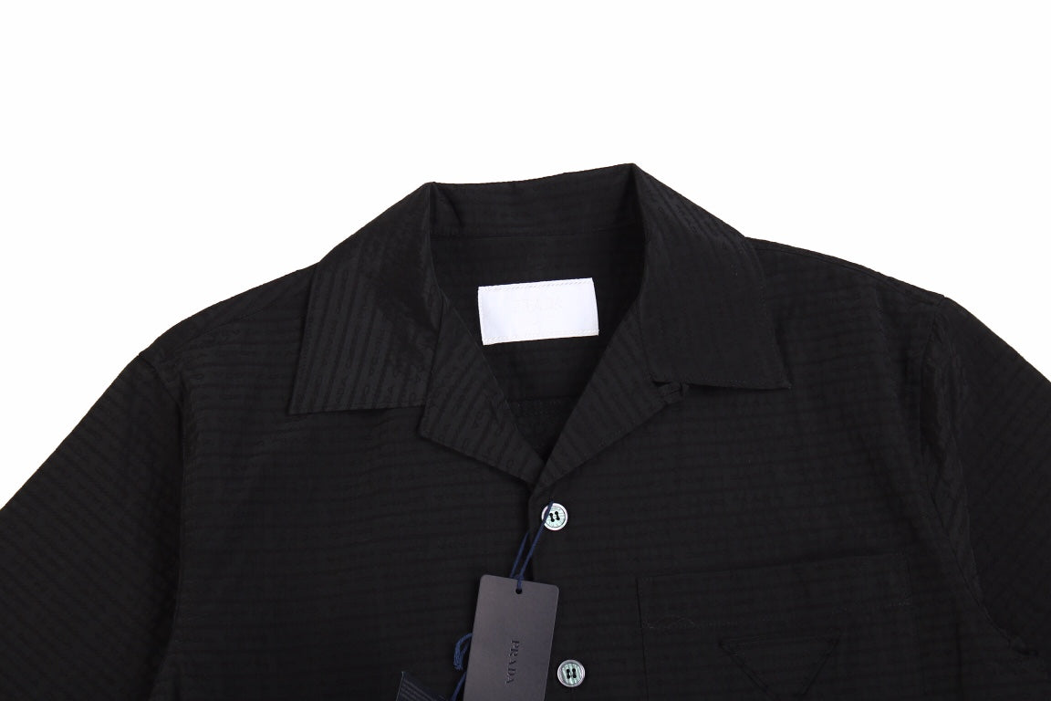 Pra*a short-sleeve button-up shirt