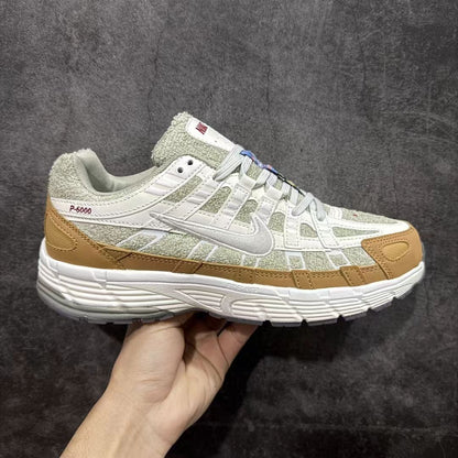 Nike P-6000 “Grey/Brown” – Earth-Toned Retro Runner