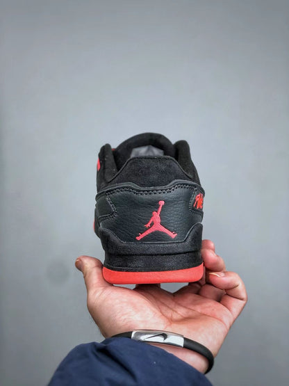 Jordan Flight Court "Black/Varsity Red" – Court-Inspired Heritage