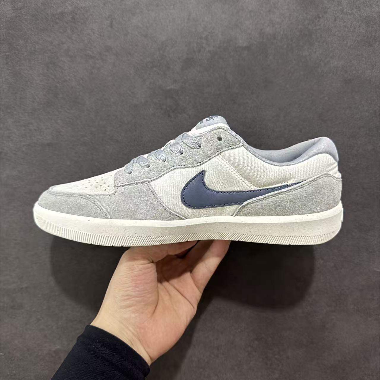 Nike SB Force 58 “Grey Blue” – Cool-Toned Skate &amp; Street Hybrid