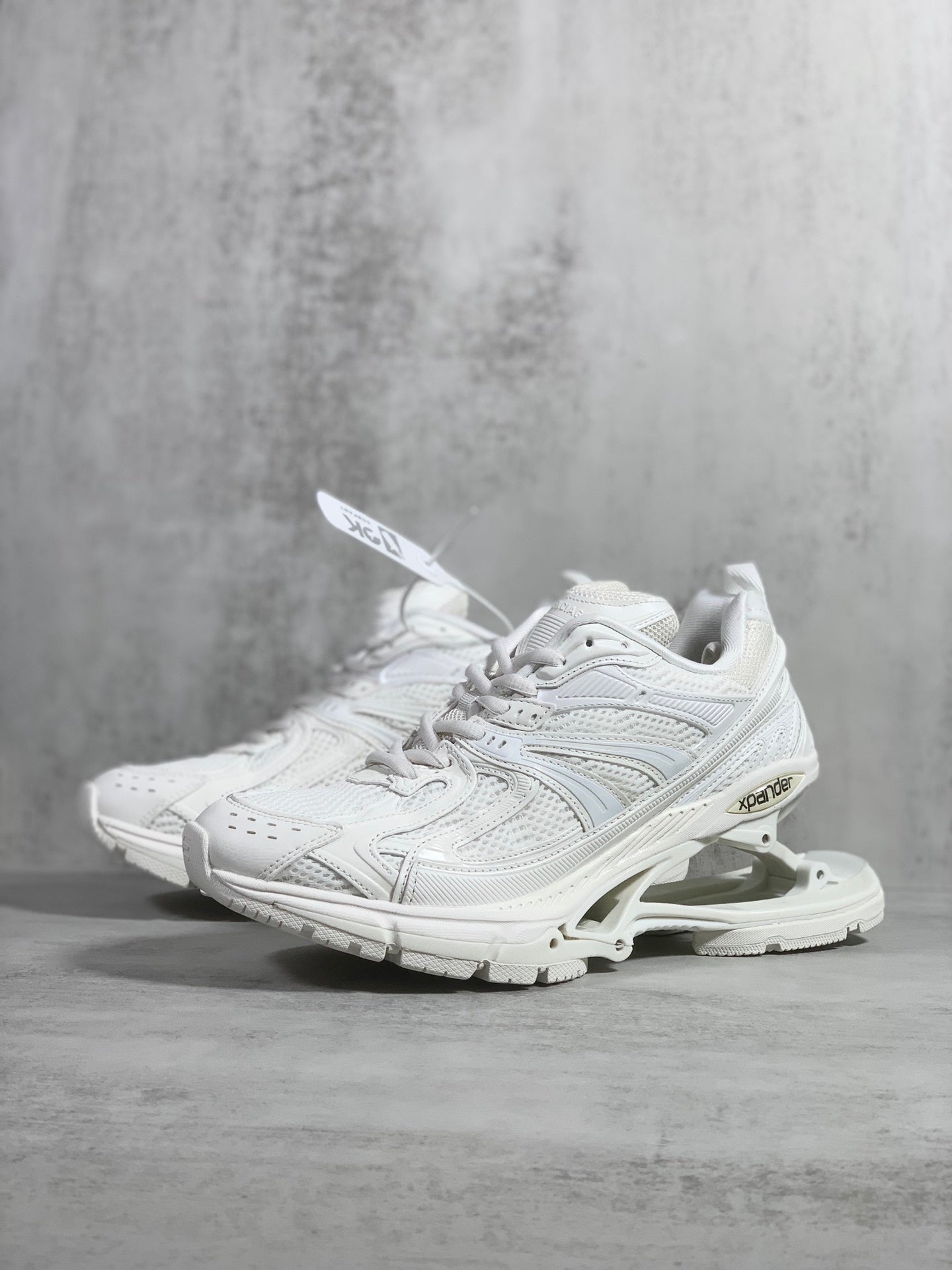 Balenciaga All-White Retro Spring Sneaker: Architectural Purity in Motion