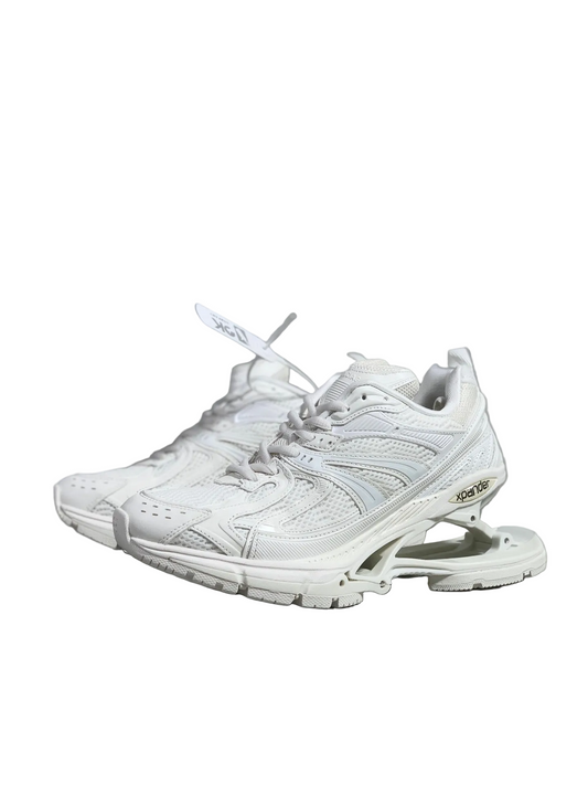 Balenciaga All-White Retro Spring Sneaker: Architectural Purity in Motion