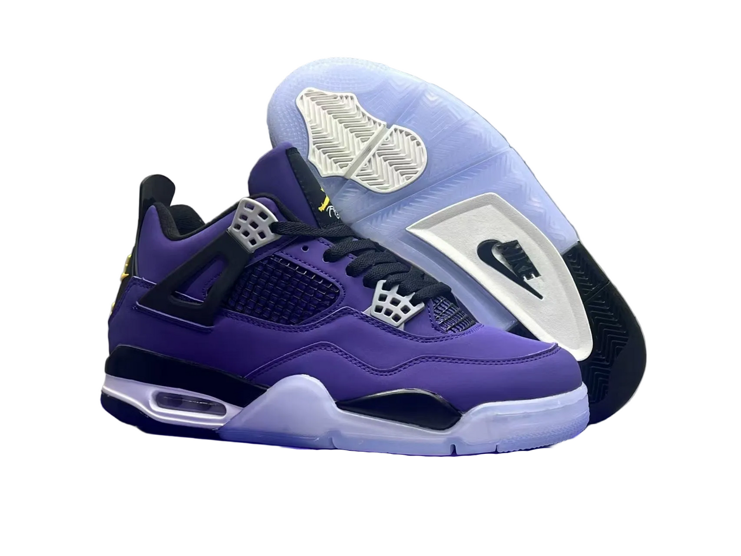 Air Jordan 4 Retro "Court Purple / Lakers"