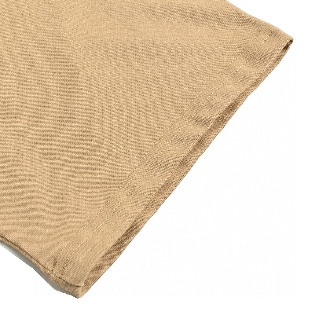 Pra*a milano beige logo t-shirt