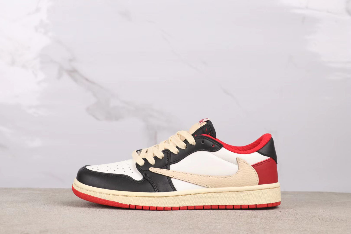 Nike Air Jordan 1 Low – White / Black / University Red
