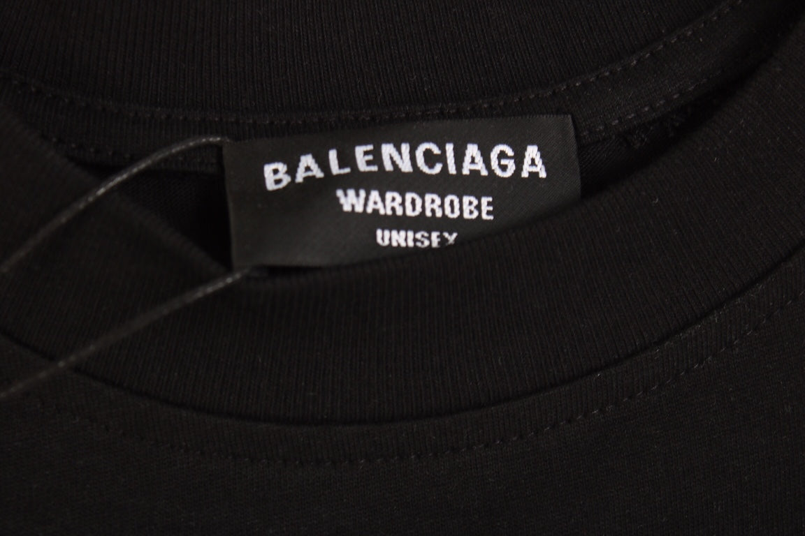 Ba*len*cia*ga designer names t-shirt