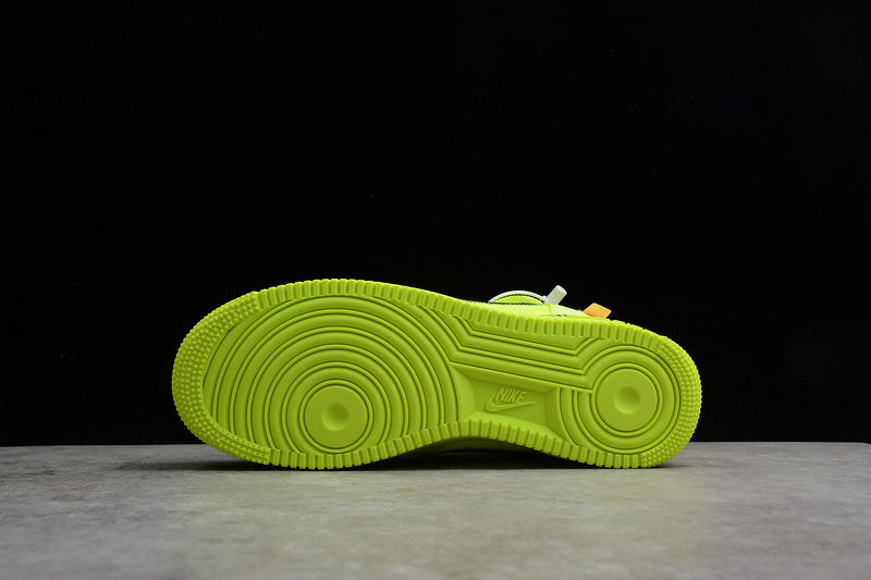 AIR FORCE 1 LOW X OFF WHITE VOLT/HYPER JADE-CONE-BLACK