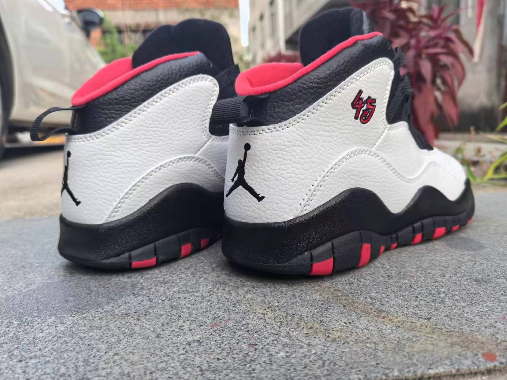 Air Jordan X Retro "Black / White / Varsity Red"
